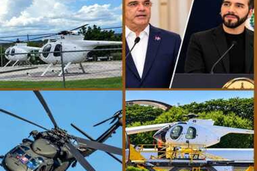 Haïti : Nayib Bukele aurait envoyé sept nouveaux hélicoptères, dont deux Black Hawk, via Jimani
