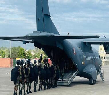 Mystère en Martinique : Des soldats des Forces armées d’Haïti ont quitté le pays ce lundi 11 mai pour suivre une formation intensive en Martinique.Quel est le nombre de soldats exact ?