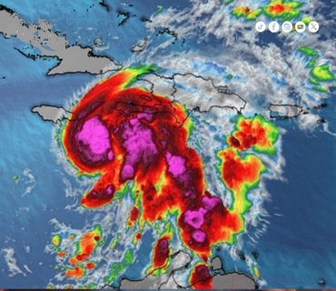 Mélissa est passée du stade de « tempête » à ouragan, quelques départements en alerte rouge de vigilance !
