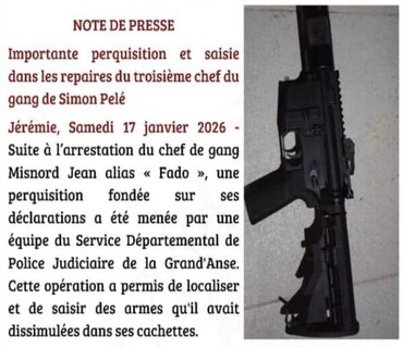 Scandale à Port-au-Prince : la PNH frappe encore une fois, quels secrets cache la perquisition chez Fado, le roi du banditisme