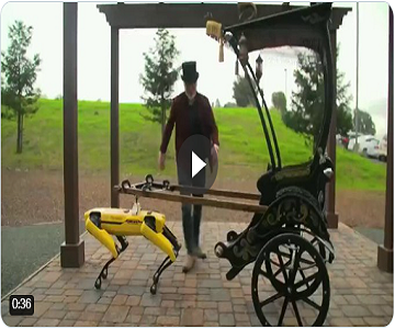 Dog Robot tire un pousse-pousse: robots réels les plus surprenants que vous devriez connaître
