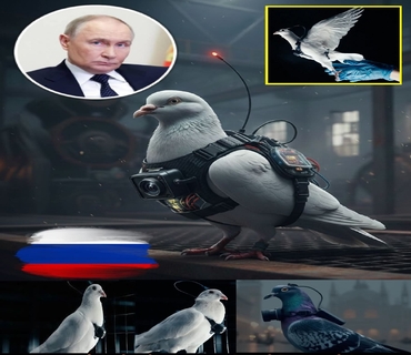 Surveillance en Russie : des oiseaux cyborgs de Poutine envahissent les cieux comme des drones vivants