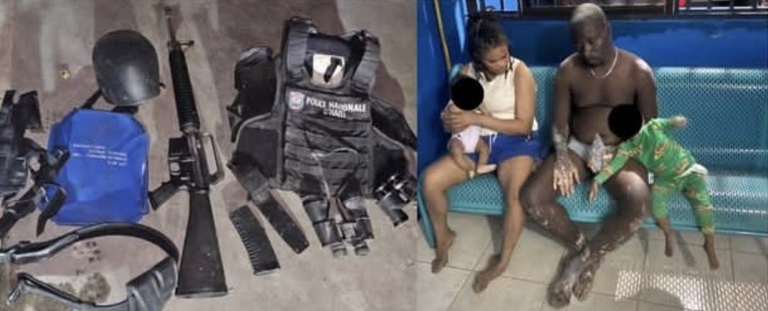 Choc à Port-au-Prince : PNH met la main sur armes lourdes, uniformes d’élite et gilet dans le repaire de Krache Dife à Delmas 2