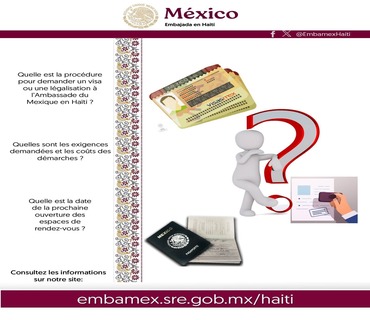 Ambassade du Mexique en Haïti : Comment peut-on vraiment obtenir un visa sans se faire arnaquer ?