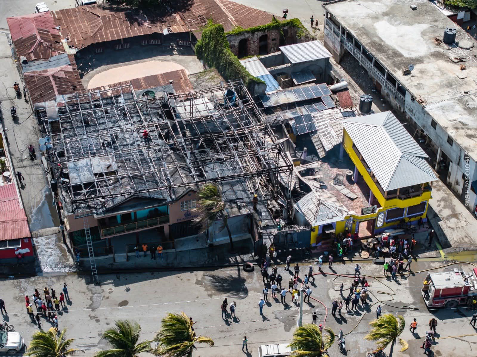 Haïti : Vaste incendie au Cap-Haïtien