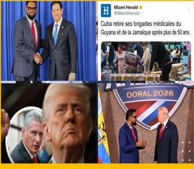 Le Guyana a demandé à Cuba de retirer ses médecins, Quel rôle précis ont joué les États‑Unis dans cette affaire : pression, offres ou menaces économiques ?