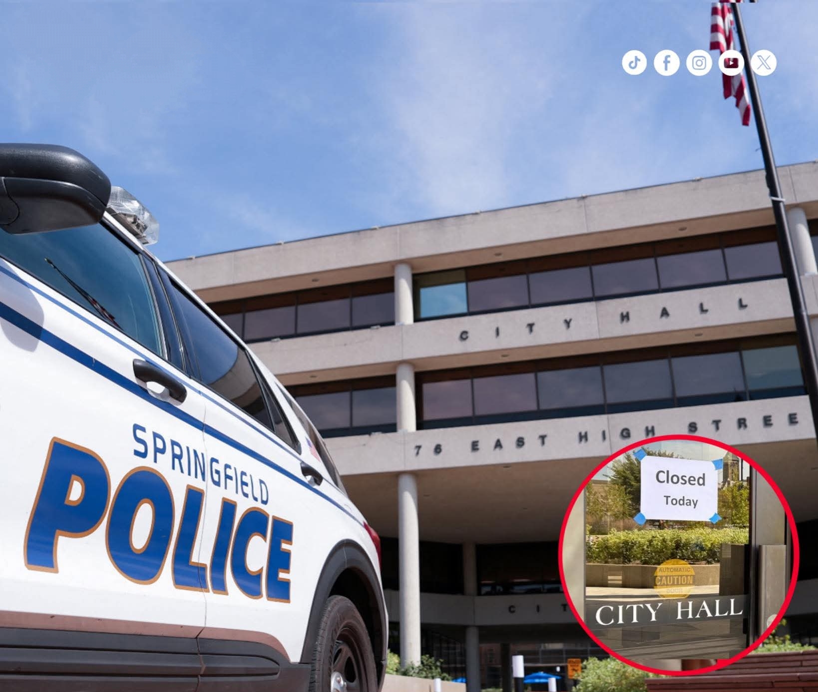 Alerte bombe à Springfield Ohio : la Ville Évacuée en Pleine Panique