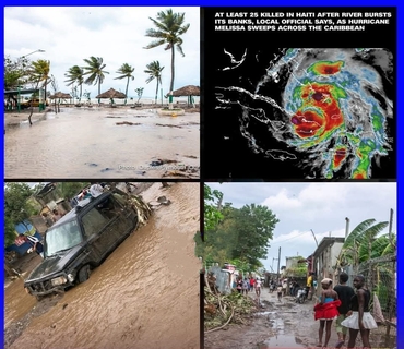 Tragédie en Haïti, au moins 25 morts après les inondations causées par l’ouragan Melissa
