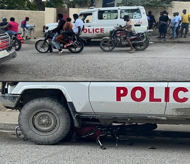 Accident choc sur la route de Bel-Air : Voiture PNH Écrase une Moto, Victimes Abandonnées 5 Minutes au Sol !