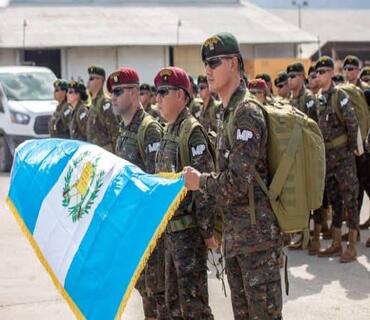 Déploiement inattendu des soldats guatémaltèques en route vers Haïti